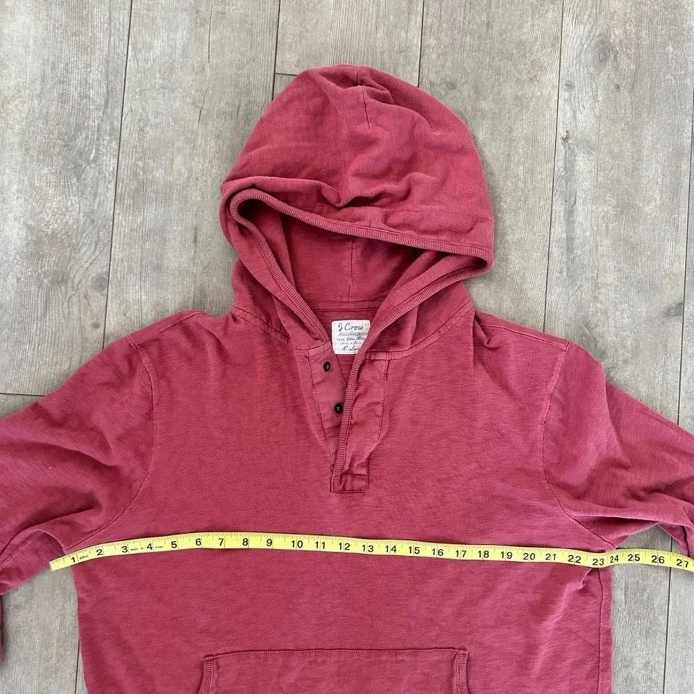 Y2K Men’s J. Crew Coral Lounge Laid Back Hoodie XL